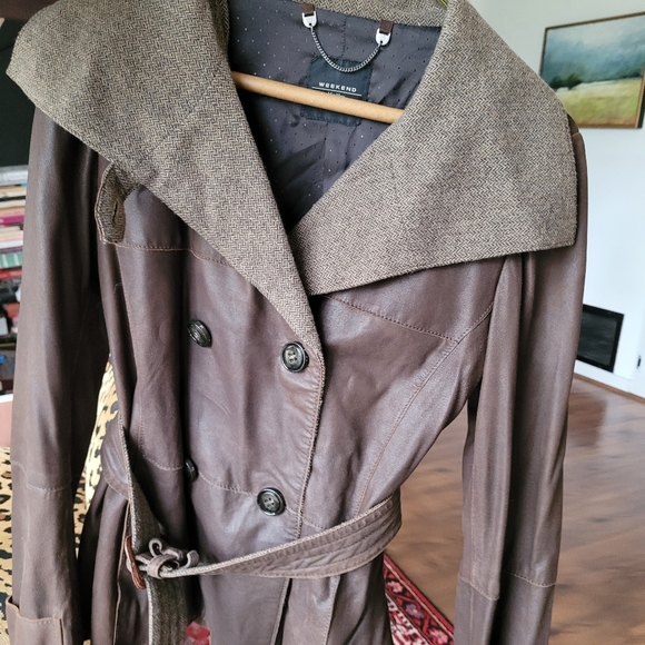 Max Mara Weekend Wool and Polymide Aviator Jacket - Picture 9 of 12